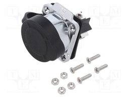 Connector: circular; socket; size 28; 02; male; PIN: 3; for latch