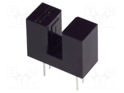 Sensor: photoelectric; through-beam (with slot); Mounting: PCB