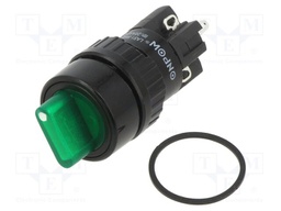 Switch: rotary; Pos: 2; SPDT; 2A/220VAC; 0.1A/220VDC; -25÷55°C; 50mΩ