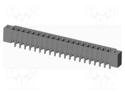 Connector: pluggable terminal block; socket; male; on PCBs