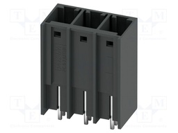 PCB headers, nominal cross section: 6 mm?, color: black, nom