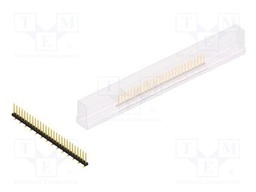 Connector: pin strips; pin header; male; PIN: 28; 2mm; SMT; 1x28