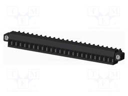 Connector: pluggable terminal block; plug; female; straight; 300V