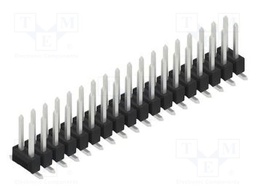 Connector: pin strips; pin header; male; PIN: 36; 2.54mm; SMT; 2x18
