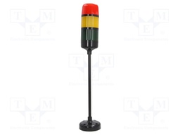 Signaller: signalling column; continuous light; Usup: 18÷32VDC