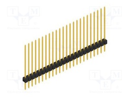 Connector: pin strips; pin header; male; PIN: 24; 2.54mm; THT; 1x24