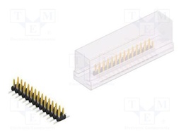 Connector: pin strips; pin header; male; PIN: 28; 2mm; SMT; 2x14