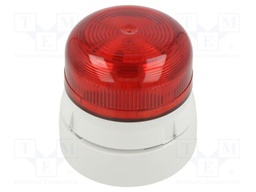 Signaller: lighting; flashing light; white; Flashguard; IP65