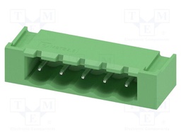PCB headers, nominal cross section: 2.5 mm?, color: green, n