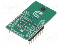 Click board; Hall sensor; I2C,SPI; AK09970N; mikroBUS connector