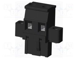 Connector: pluggable terminal block; plug; female; angled 90°