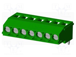 Connector: PCB terminal block; terminal; Plating: tinned; on PCBs