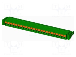 Connector: pluggable terminal block; plug; female; straight; 12A