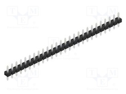 Connector: pin strips; pin header; male; PIN: 26; 2.54mm; THT; 1x26