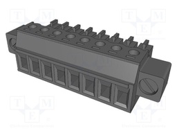 Pluggable terminal block