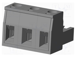 Connector: pluggable terminal block; plug; female; straight; grey
