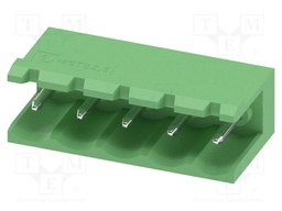PCB headers, nominal cross section: 2.5 mm?, color: green, n