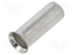 Tip: bootlace ferrule; non-insulated; copper; 16mm2; 18mm; tinned