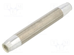 Tip: butt splice; non-insulated; aluminum; 95mm2; crimped; 3/0AWG