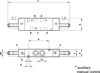 Electromagnetic valve; BSP 3/8"; Pressure: 2÷8bar; Temp: -10÷50°C