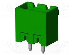 Connector: pluggable terminal block; socket; male; straight; THT