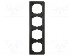 Mounting frame; intelligent house; E-Design55; matte anthracite