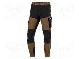 Dungarees; Size: XL (182/98-104); brown-black; STRETCH; 240g/m2