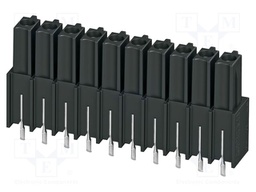 PCB headers, nominal cross section: 1.5 mm2, color: black, n