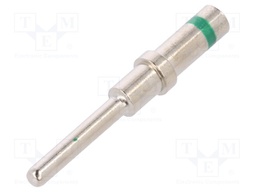 Contact; Size: 16; male; 1÷2mm2; AHD,AT; nickel plated; crimped