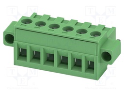 PCB connector, nominal cross section: 2.5 mm?, color: green,