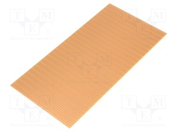 Board: universal; single sided,prototyping; W: 500mm; L: 100mm