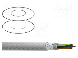 Wire; MACHFLEX 375CY; 5G1mm2; tinned copper braid; PVC; 300/500V