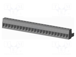 Connector: pluggable terminal block; plug; female; straight; grey