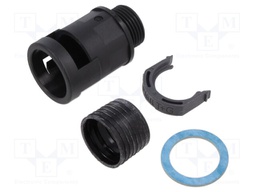 Straight terminal connector