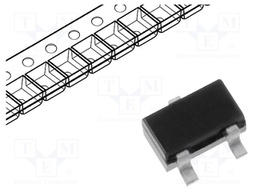 Small Signal Diode, Dual, Dual Series, 80 V, 150 mA, 1.25 V, 4 ns, 4 A