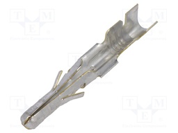 Contact; male; 24AWG÷18AWG; Standard .093"; tinned; crimped; bulk