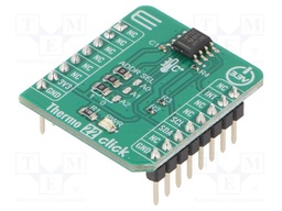 Click board; temperature sensor; I2C; TMP75C; prototype board