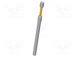 Test needle; Operational spring compression: 4mm; 20A; Ø: 2mm