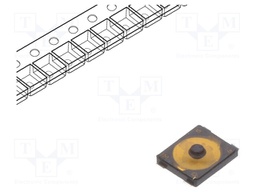 Microswitch TACT; SPST; Pos: 2; 0.02A/15VDC; SMT; none; 1.6N; 0.65mm