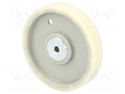 Accessories for sensors: measuring wheel; Shaft: 4mm