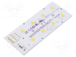 LED strip; W: 49.5mm; L: 121.4mm; No.of diodes: 8; CRImin: 70; 4000K