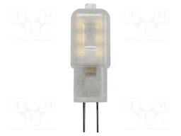 LED lamp; neutral white; G4; 12VDC; 100lm; 1.1W; 300°; 4000K; IP20