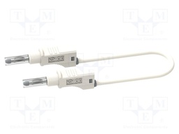 Test lead; banana plug 4mm,both sides; with sliding cover