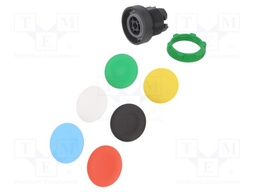 Switch: push-button; Stabl.pos: 1; 22mm; Illumin: none; IP66; Pos: 2