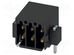 PCB headers, nominal cross section: 0.5 mm?, color: black, n