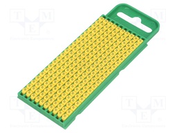 Markers for cables and wires; Label symbol: N; 0.8÷2.2mm; yellow