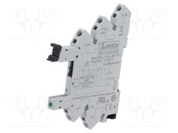 Socket; PIN: 5; 10A; 250VAC; Mounting: DIN; Series: HR10,HR20