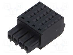 Connector: pluggable terminal block; 9A; 300V; plug; female; PIN: 4
