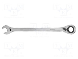 Wrench; combination spanner,with ratchet; 8mm; with switch
