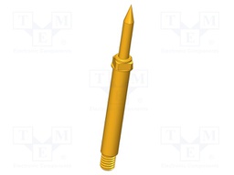 Needle-like test probe; Operational spring compression: 4.8mm